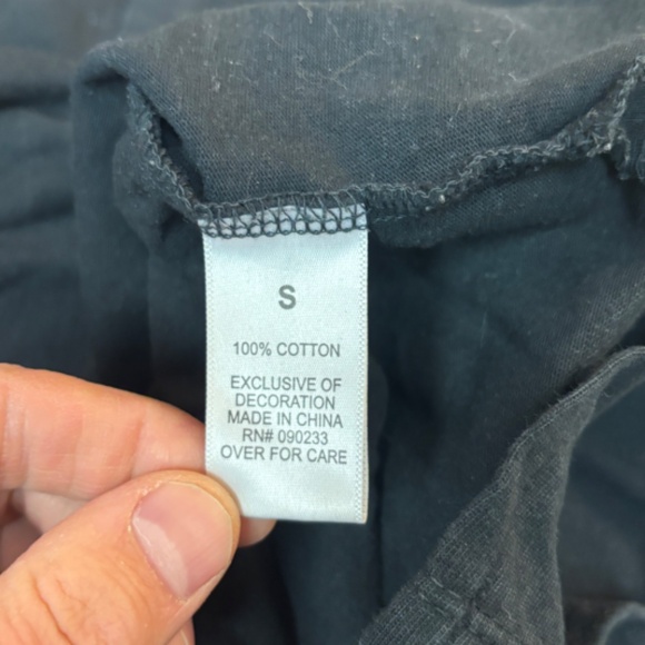 Fear of God Shirt Mens Small Black Long Sleeve Oversized - Picture 7 of 9